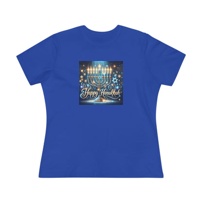 Happy Hanukkah - Women's Tee - Whippie's