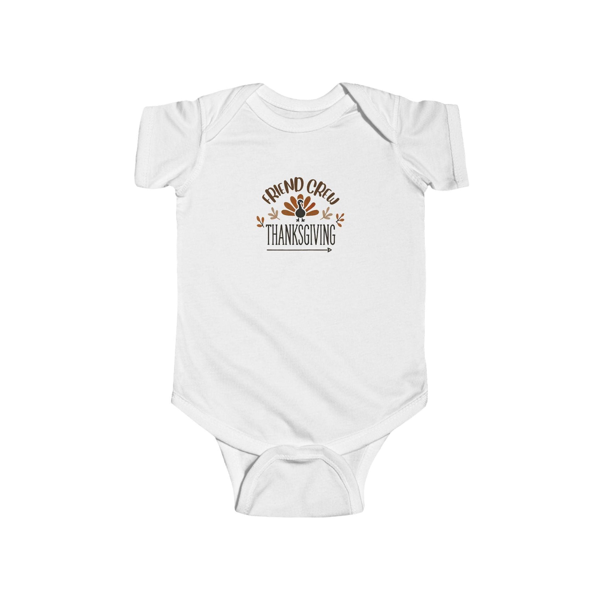 Thanksgiving Friend Crew - Infant Fine Jersey Bodysuit - Whippie's