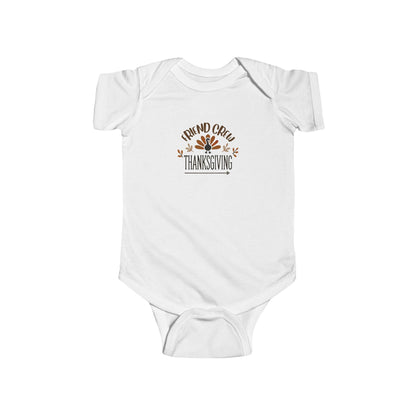 Thanksgiving Friend Crew - Infant Fine Jersey Bodysuit - Whippie's