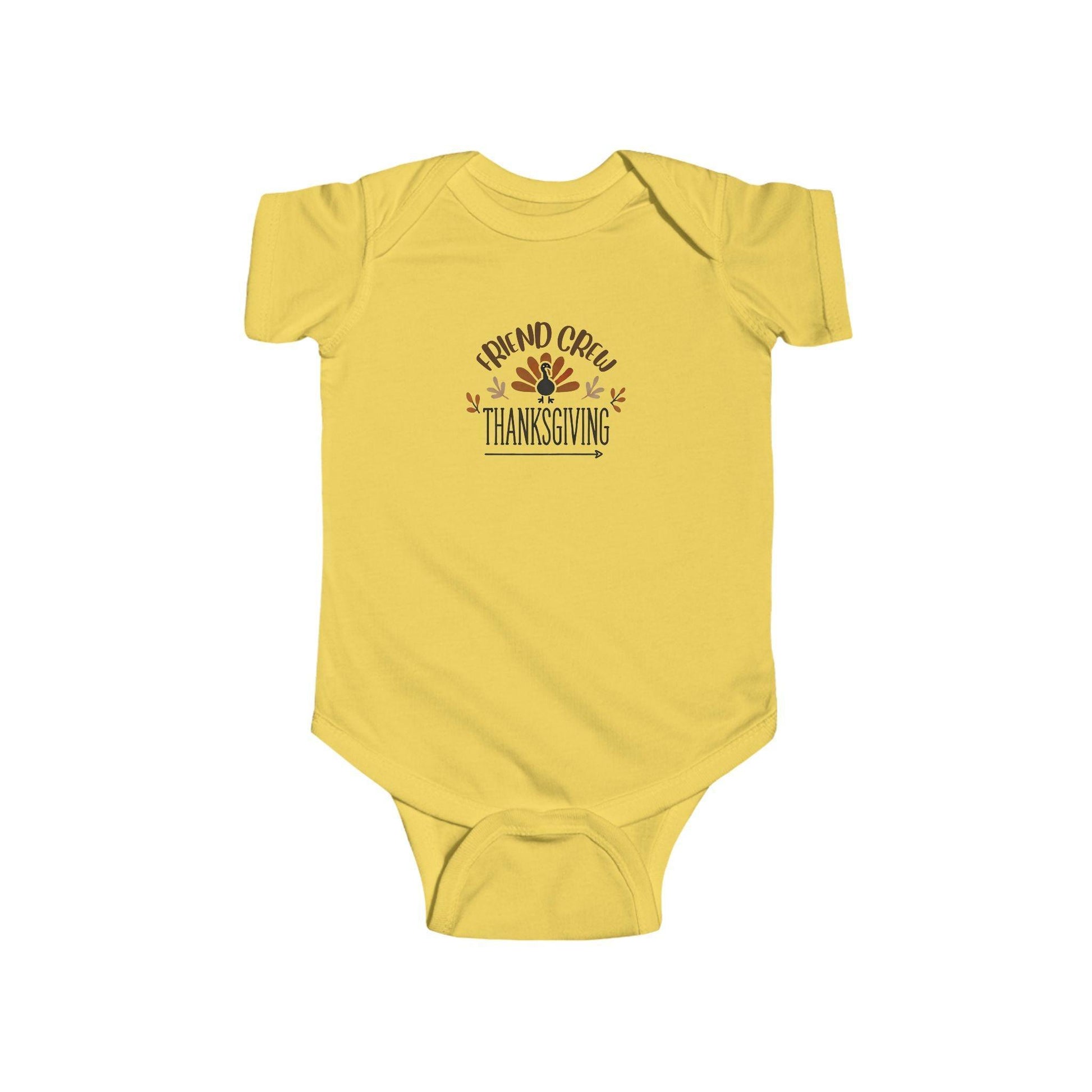 Thanksgiving Friend Crew - Infant Fine Jersey Bodysuit - Whippie's