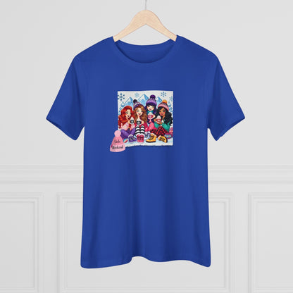 Girls Weekend Cheers to Cocoa, Friendship, and Snowy Shenanigans! - Women's Softstyle Tee - Whippie's