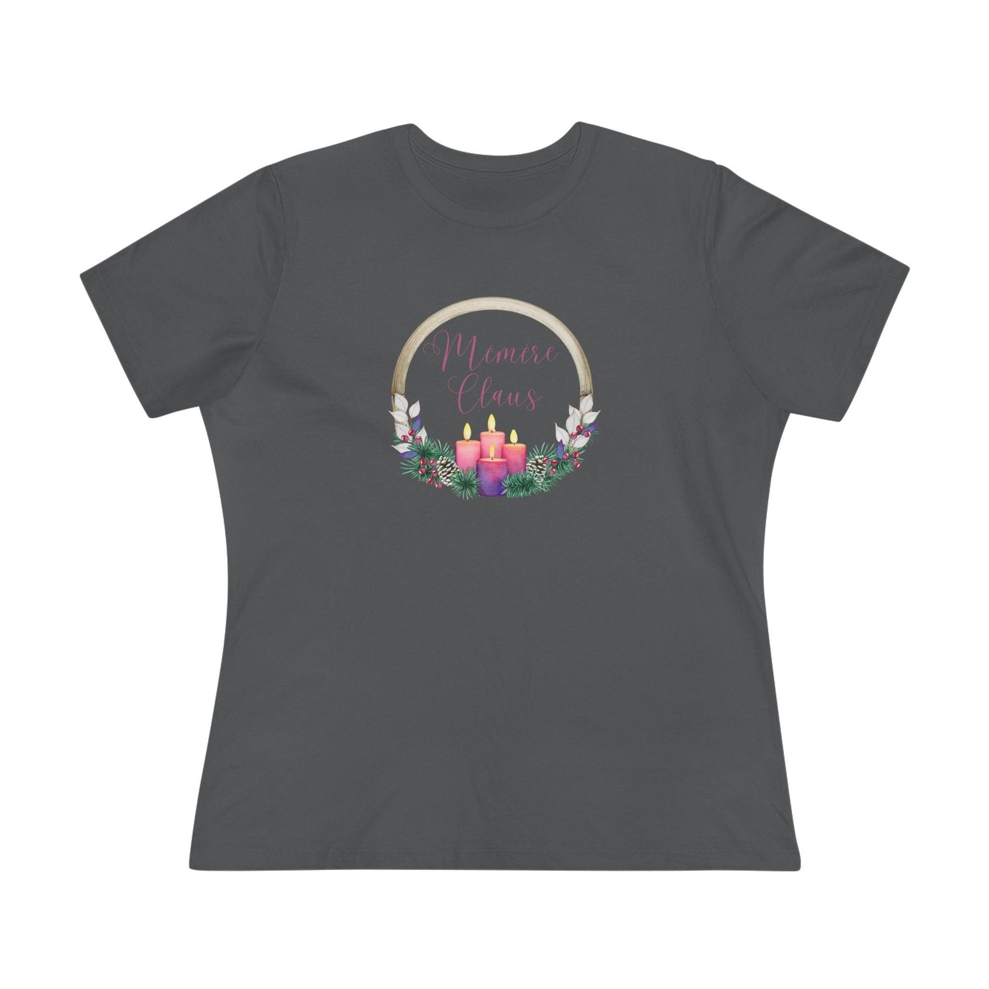 Mémère Claus - Joyeux Noël! 🤶🎄 - Women's Softstyle Tee - Whippie's