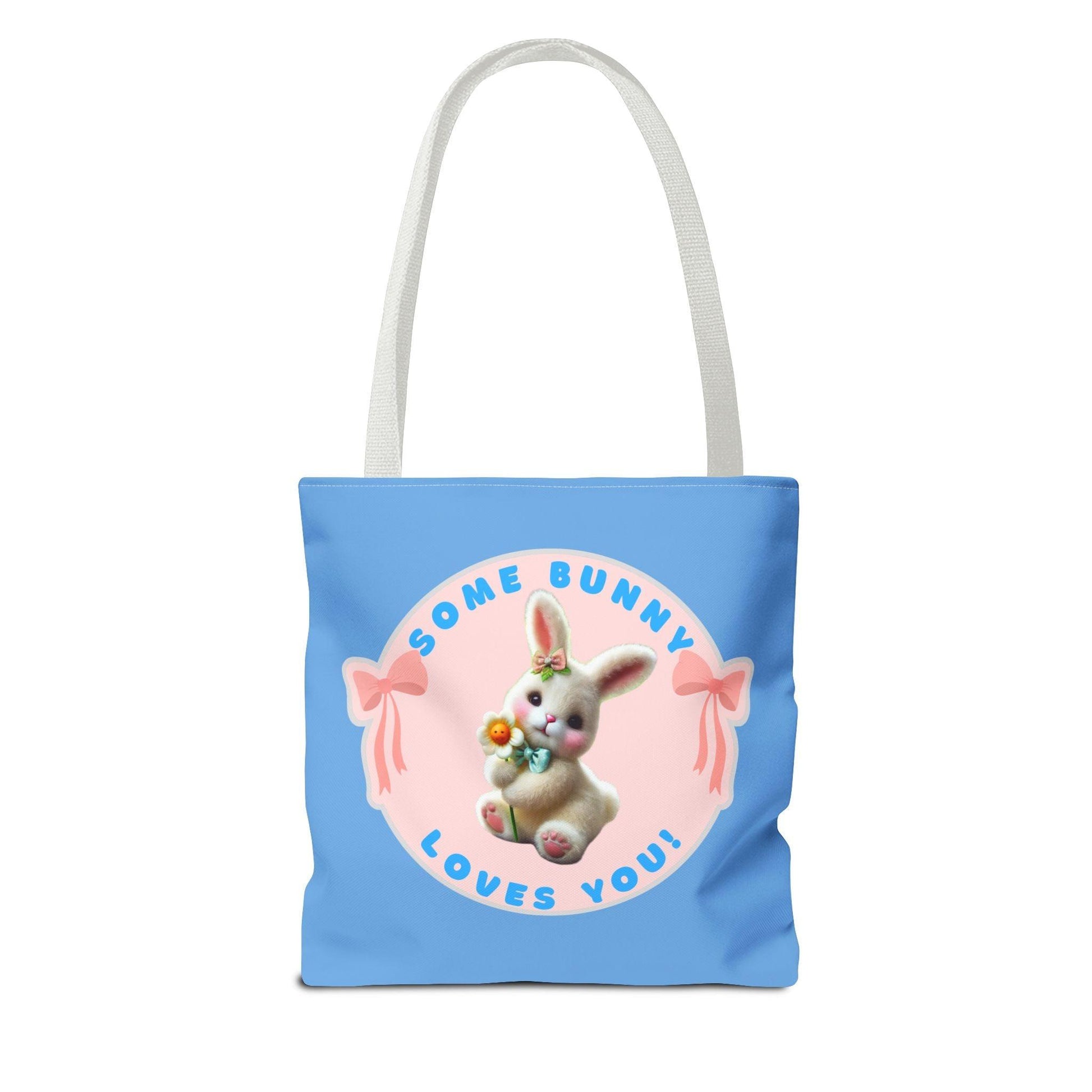 Some Bunny Loves You Easter Tote Bag - Hop into Easter with Adorable Style! 🐰💖 - Whippie's