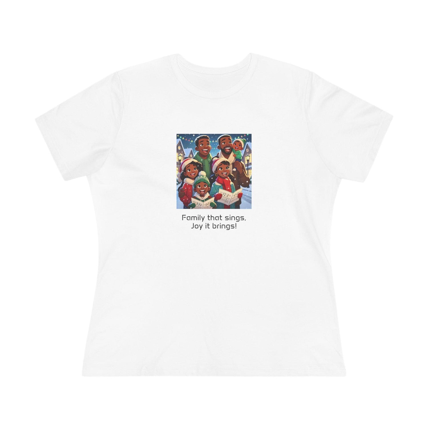 Family that sings, joy in brings! - Women's Softstyle Tee - Whippie's