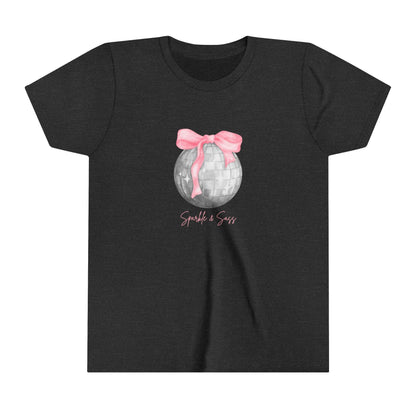 Sparkle and Sass: Youth Short Sleeve Tee - Whippie's