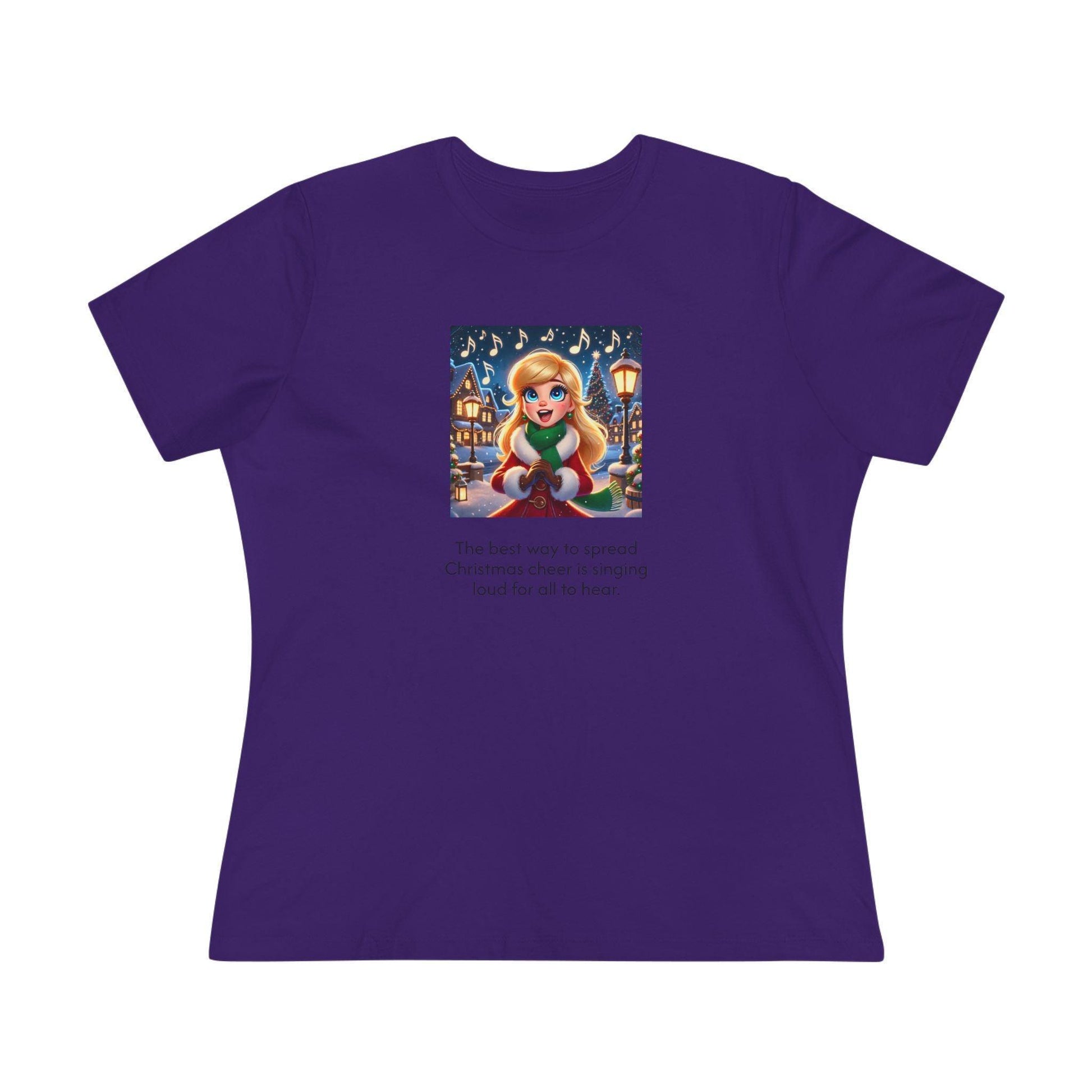 Caroler - Christmas Cheer - LBH Girl - Women's Softstyle Tee - Whippie's