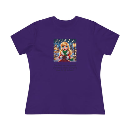 Caroler - Christmas Cheer - LBH Girl - Women's Softstyle Tee - Whippie's