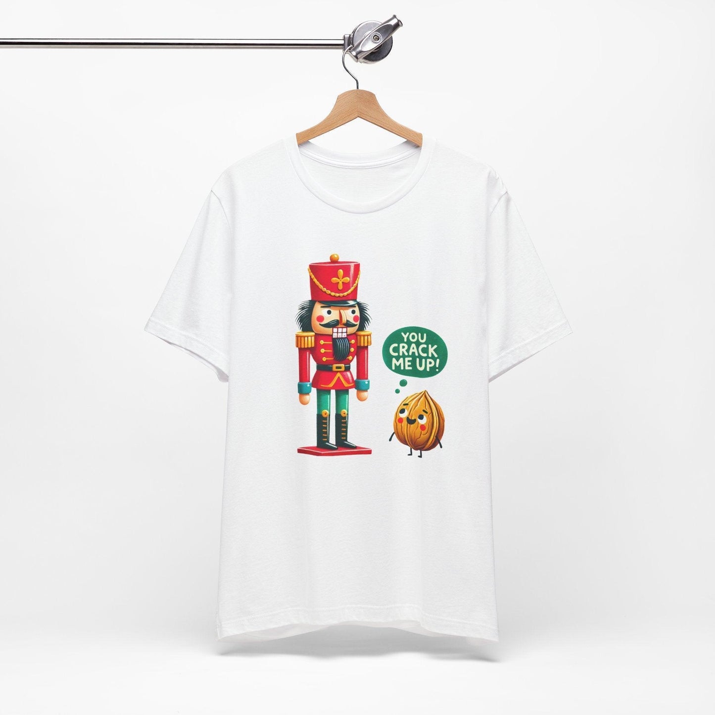 😂 You Crack Me Up! 🥜 Unisex Tee ✨ Nutty humor for everyone! - Whippie's