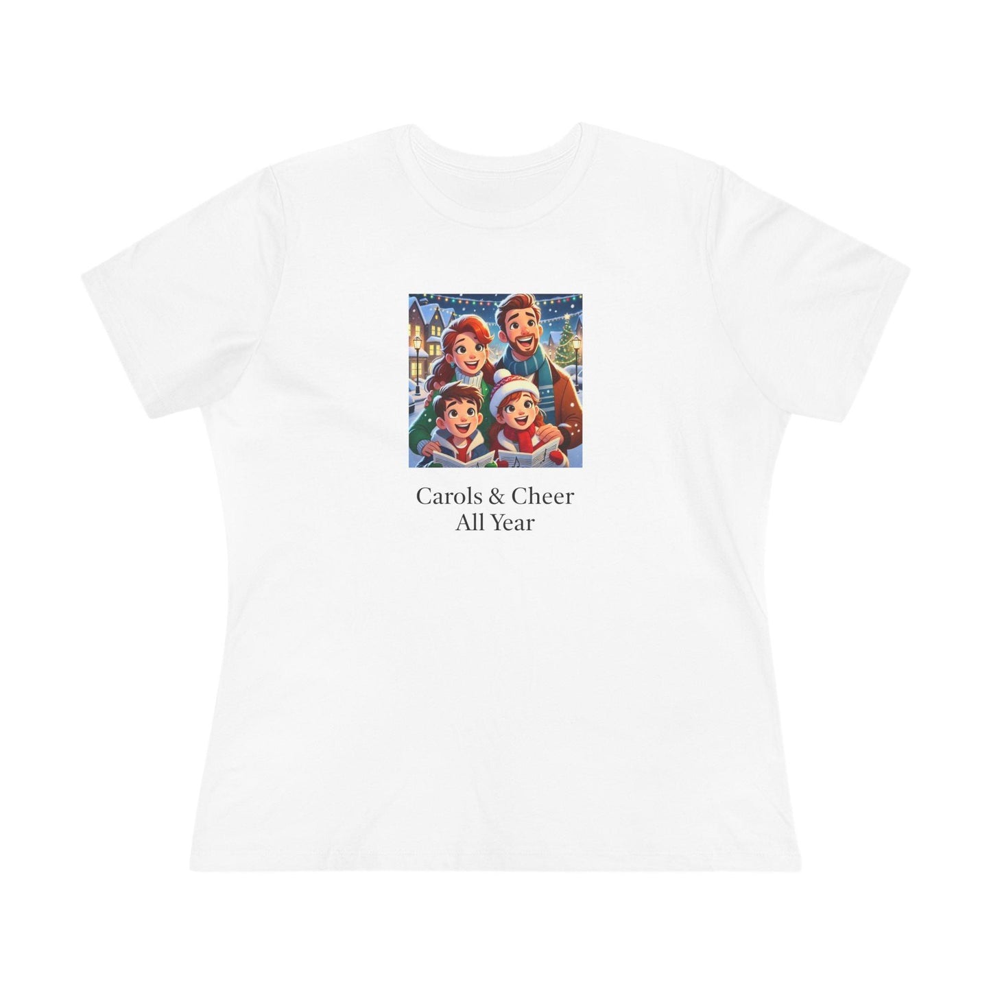 Carols & Cheer All Year - Women's Softstyle Tee - Whippie's