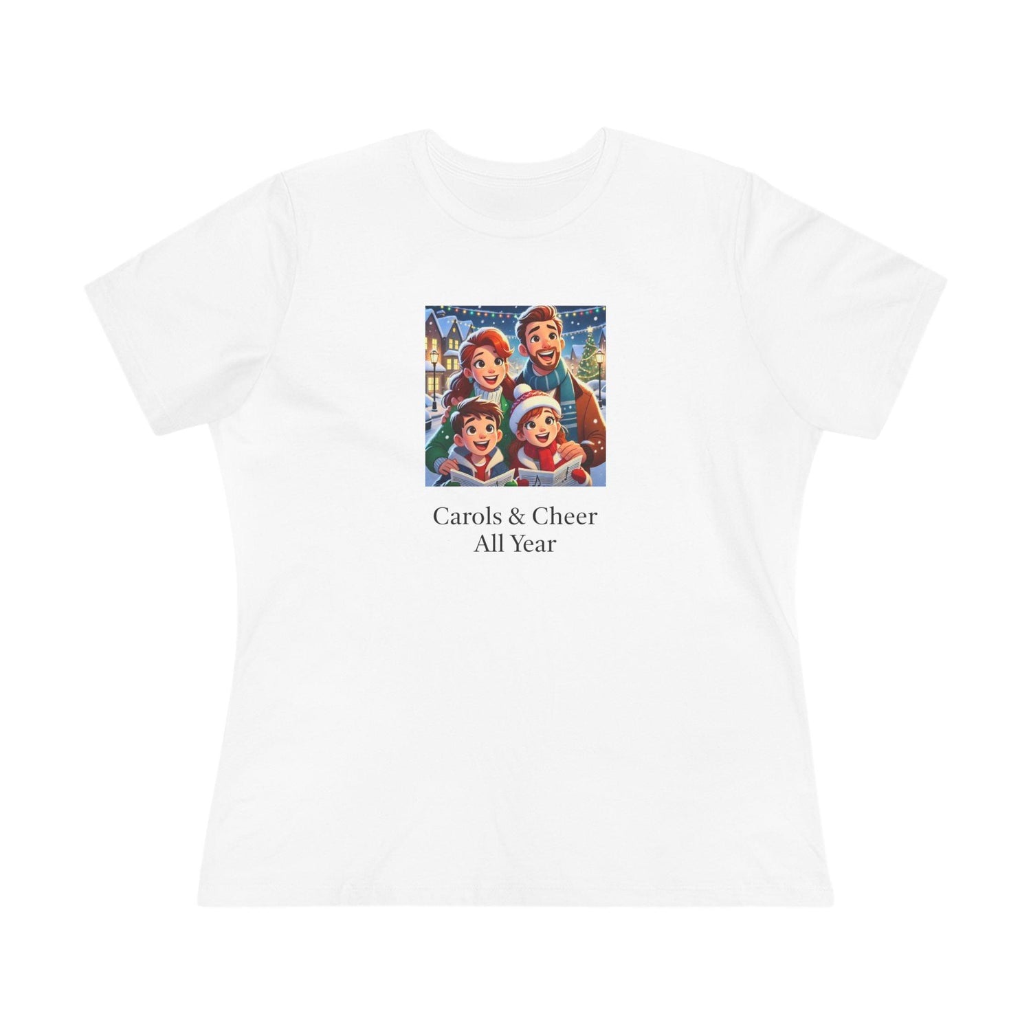 Carols & Cheer All Year - Women's Softstyle Tee - Whippie's