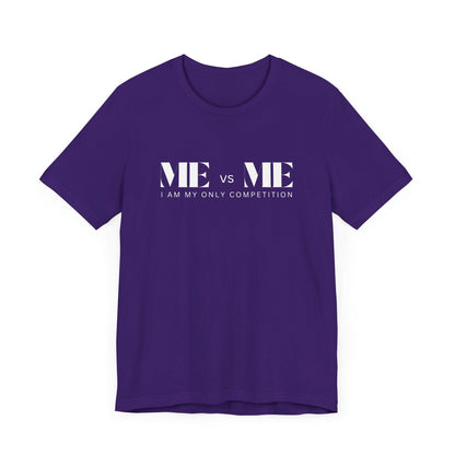 🔥 ME vs ME, I am my Only Competition 💪 Unisex Jersey Tee ✨ Challenge yourself, conquer your goals! - Whippie's