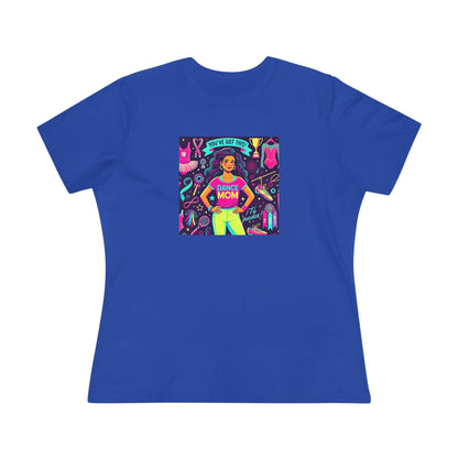 Dance Mom Magic (Latina Mom) - A Colorful Celebration 💃🌈 - Women's Softstyle Tee - Whippie's