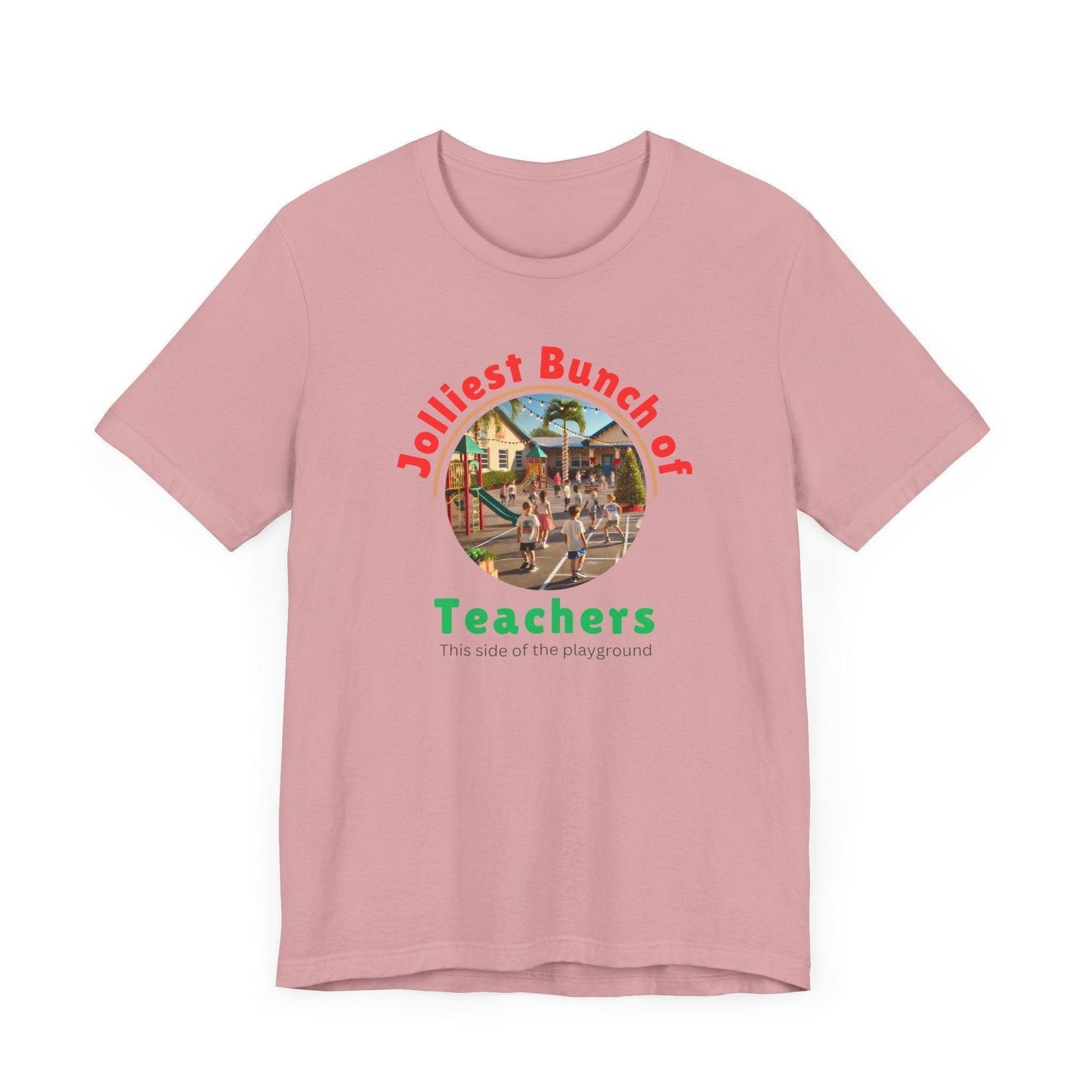 🌴 Jolly Bunch of Teachers ☀️ Unisex Jersey Tee 🧑‍🏫 - Tropical Winter - Whippie's
