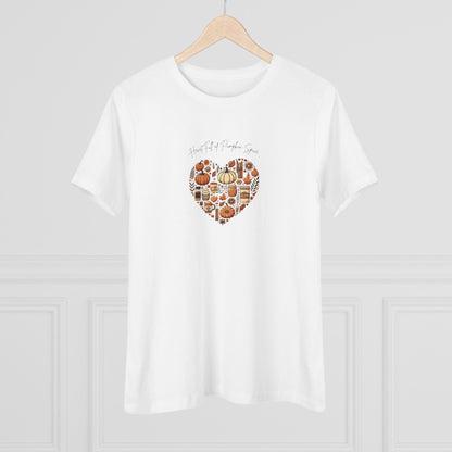 Heart Full of Pumpkin Spice - Women's Softstyle Tee - Whippie's