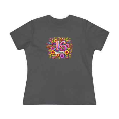 Blooming at 16 - A Beautiful Blossom 🌺 - Women's Softstyle Tee - Whippie's