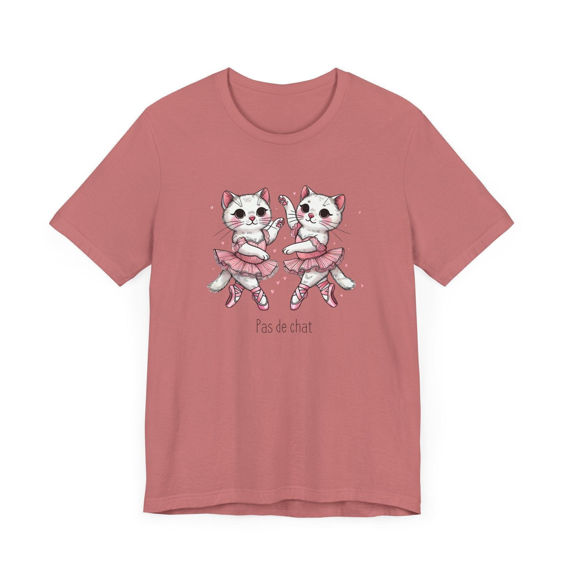 🐈‍⬛ Pas de Chat 🩰 Unisex Jersey Tee ✨ - Whippie's