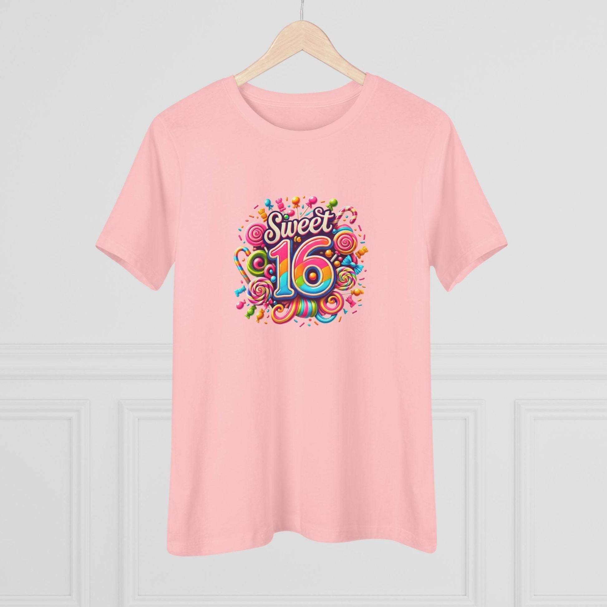 Sweet 16 Tee - Let's Celebrate! 🎉🍭 - Women's Softstyle Tee - Whippie's