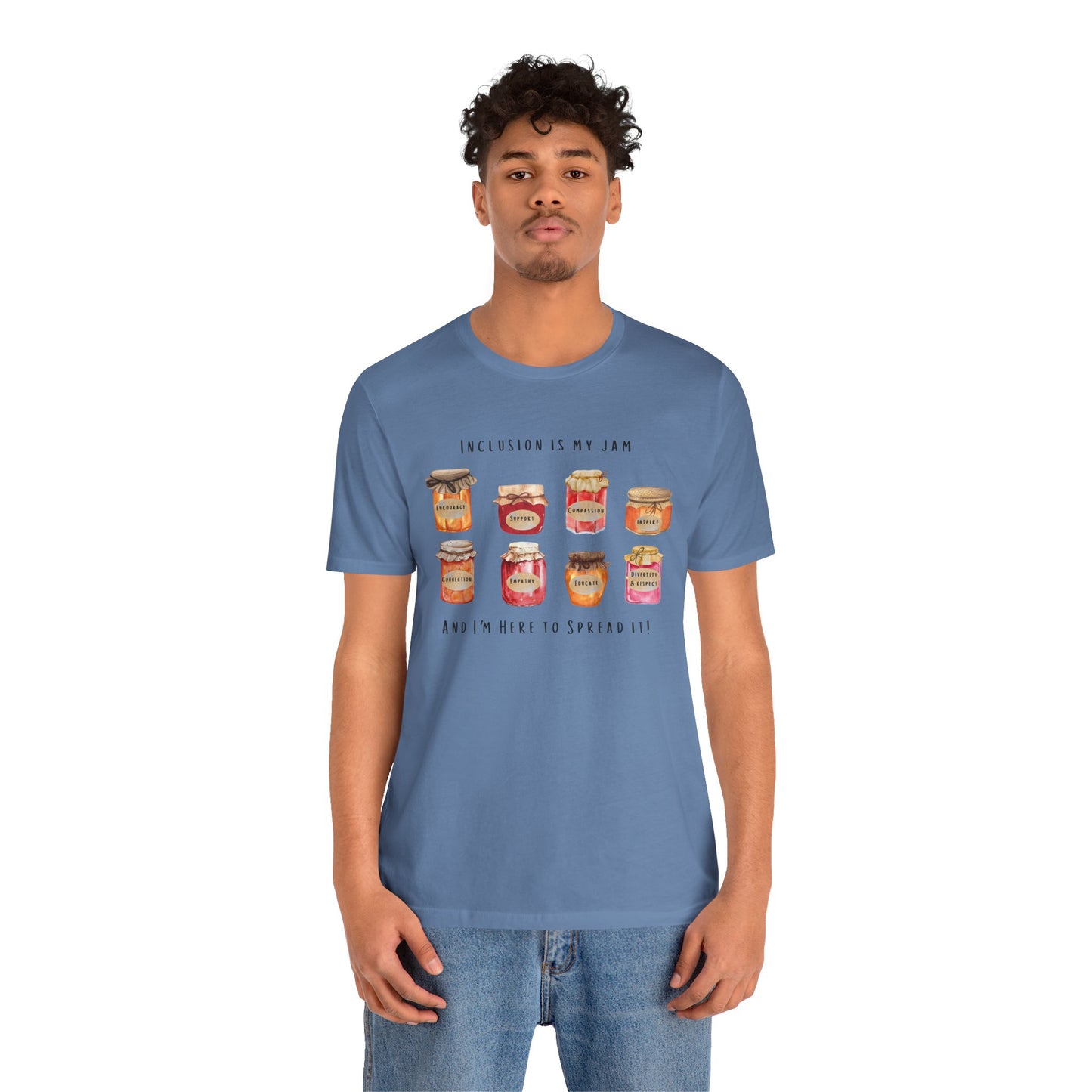 Inclusion Is My Jam Unisex Tee - Spread Kindness!