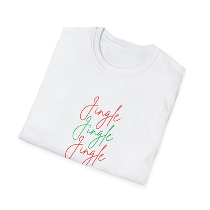 Jingle Jingle Jingle: All the Way to Christmas Fun! 🎄🎉🎁 - Unisex Softstyle T-shirt - Whippie's