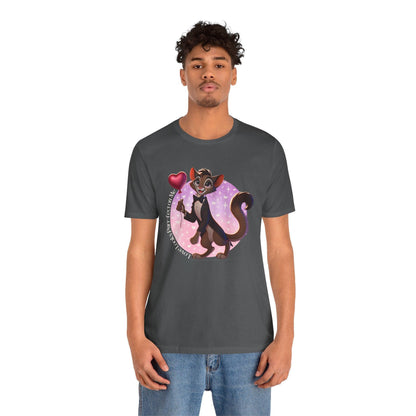 💖 Love Looks Purr-fect on Me 😻 Unisex Jersey Tee ✨ Feline fine and ready to shine! - Whippie's