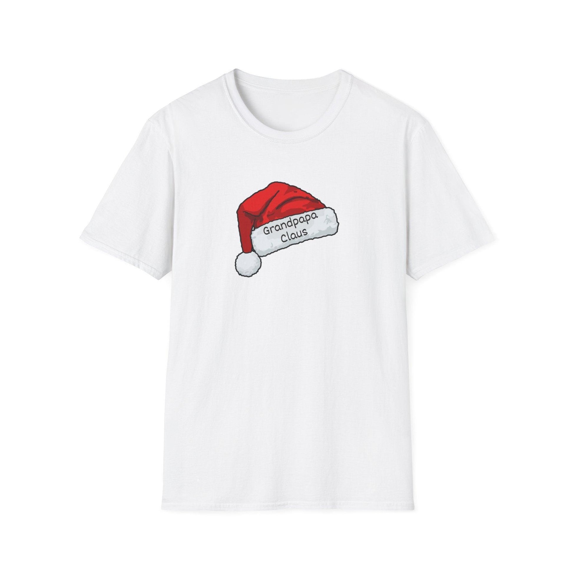 Grandpapa Claus: The Gift-Giving Legend 🎅🎁- Mens Softstyle T-shirt - Whippie's