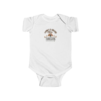 Thanksgiving Family & Friend Crew - Infant Fine Jersey Bodysuit - Whippie's