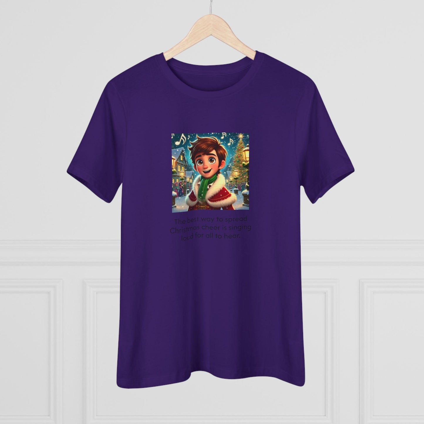 Caroler - Christmas Cheer - BHB Boy - Women's Tee - Whippie's