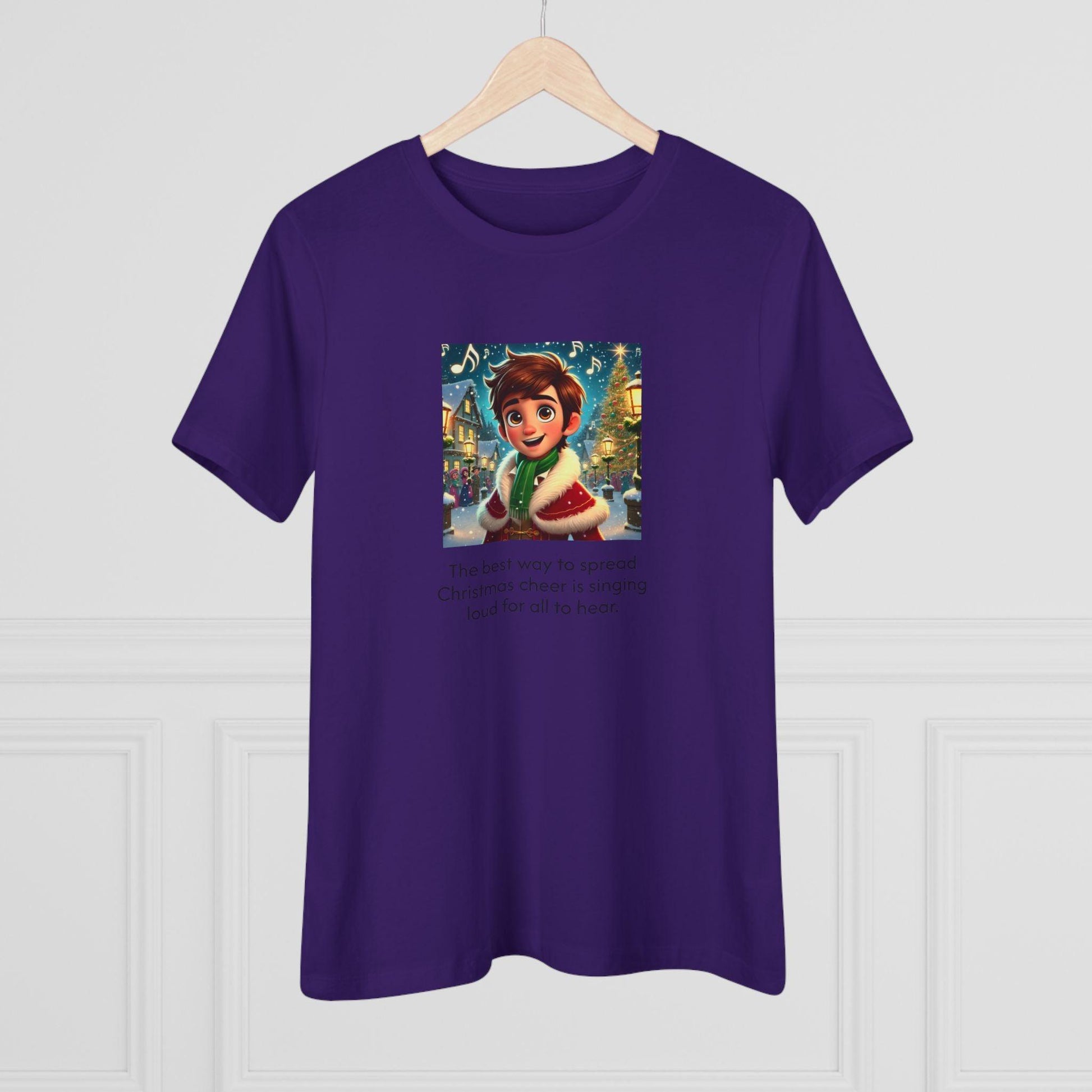 Caroler - Christmas Cheer - BHB Boy - Women's Tee - Whippie's