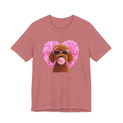 Doodle Love Unisex Jersey Tee - 💖 Cuteness Overload! 💖 - Whippie's