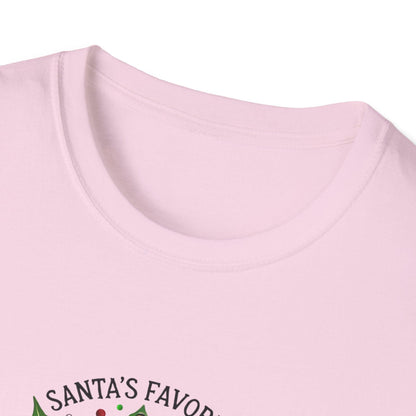 Santa's Favorite Firefighter Unisex Tee 🔥🎅 - Whippie's
