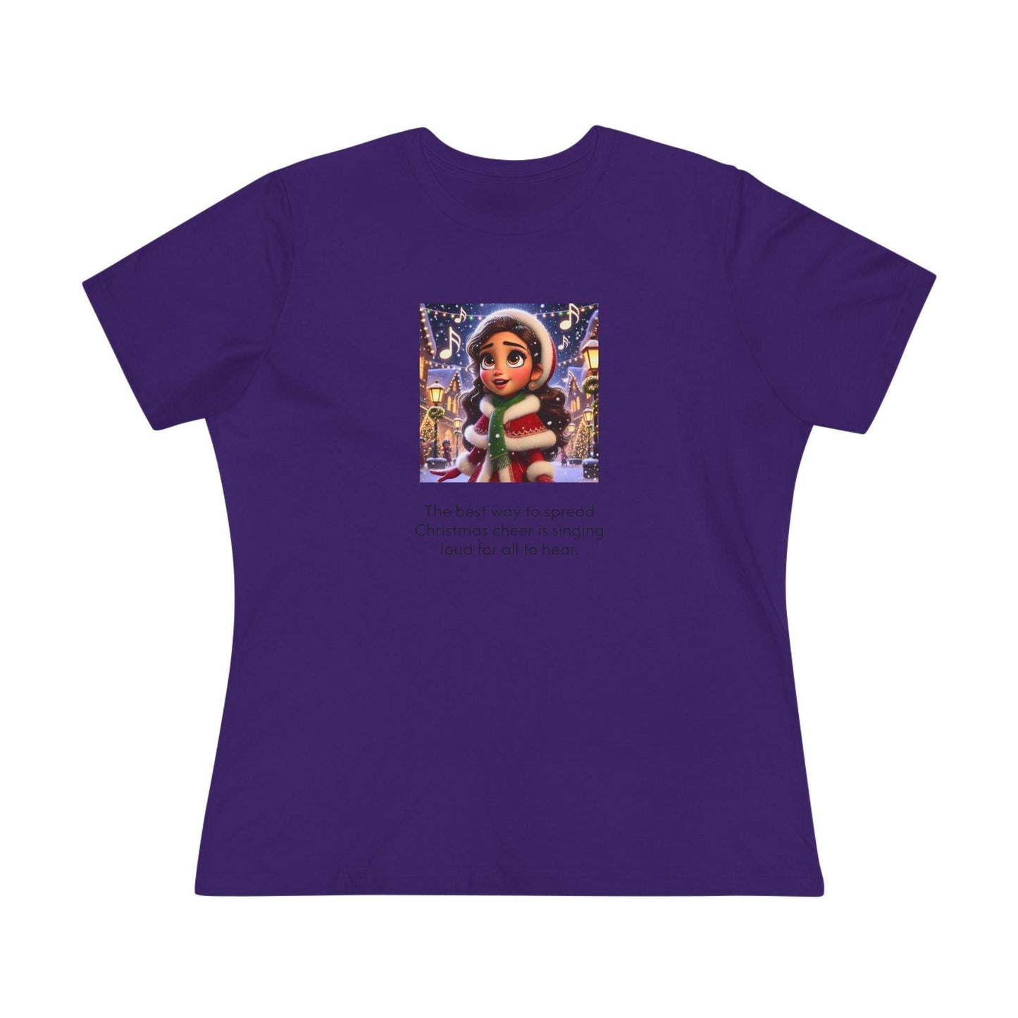 Caroler - Christmas Cheer - BHBE Girl - Women's Softstyle Tee - Whippie's