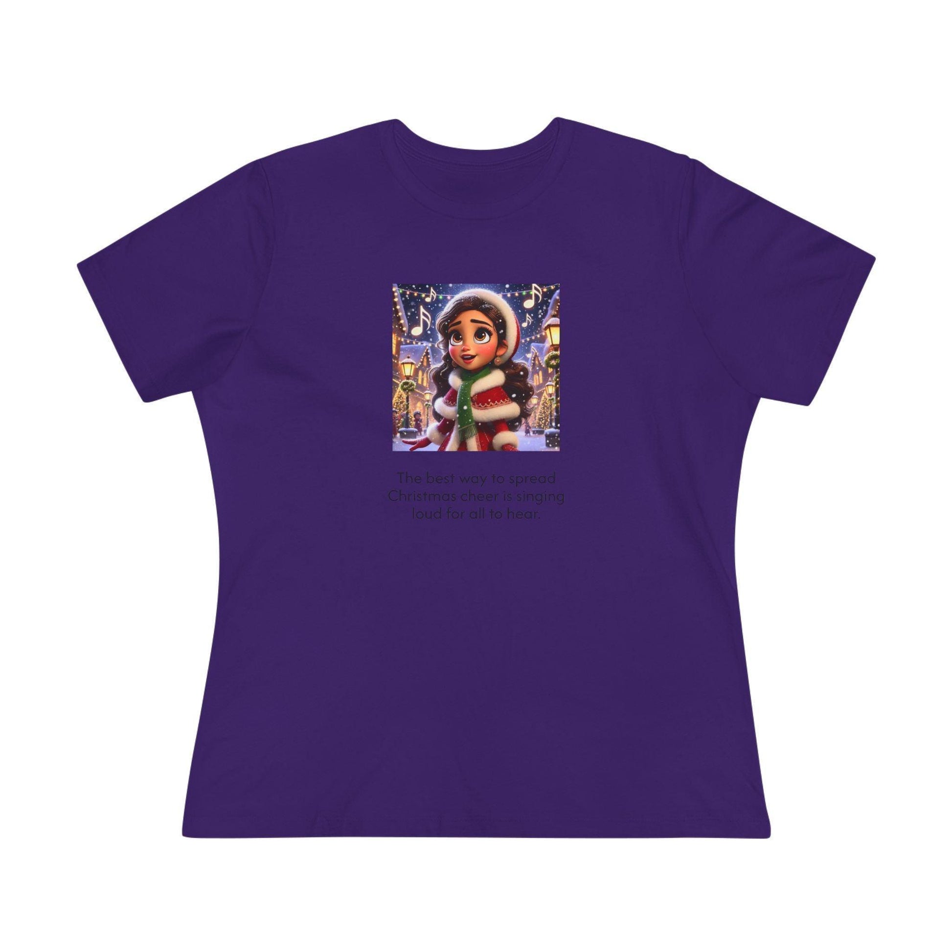 Caroler - Christmas Cheer - BHBE Girl - Women's Softstyle Tee - Whippie's