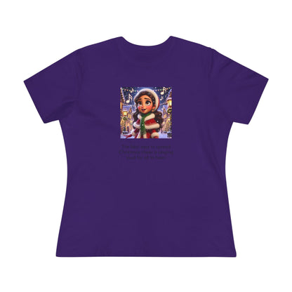 Caroler - Christmas Cheer - BHBE Girl - Women's Softstyle Tee - Whippie's