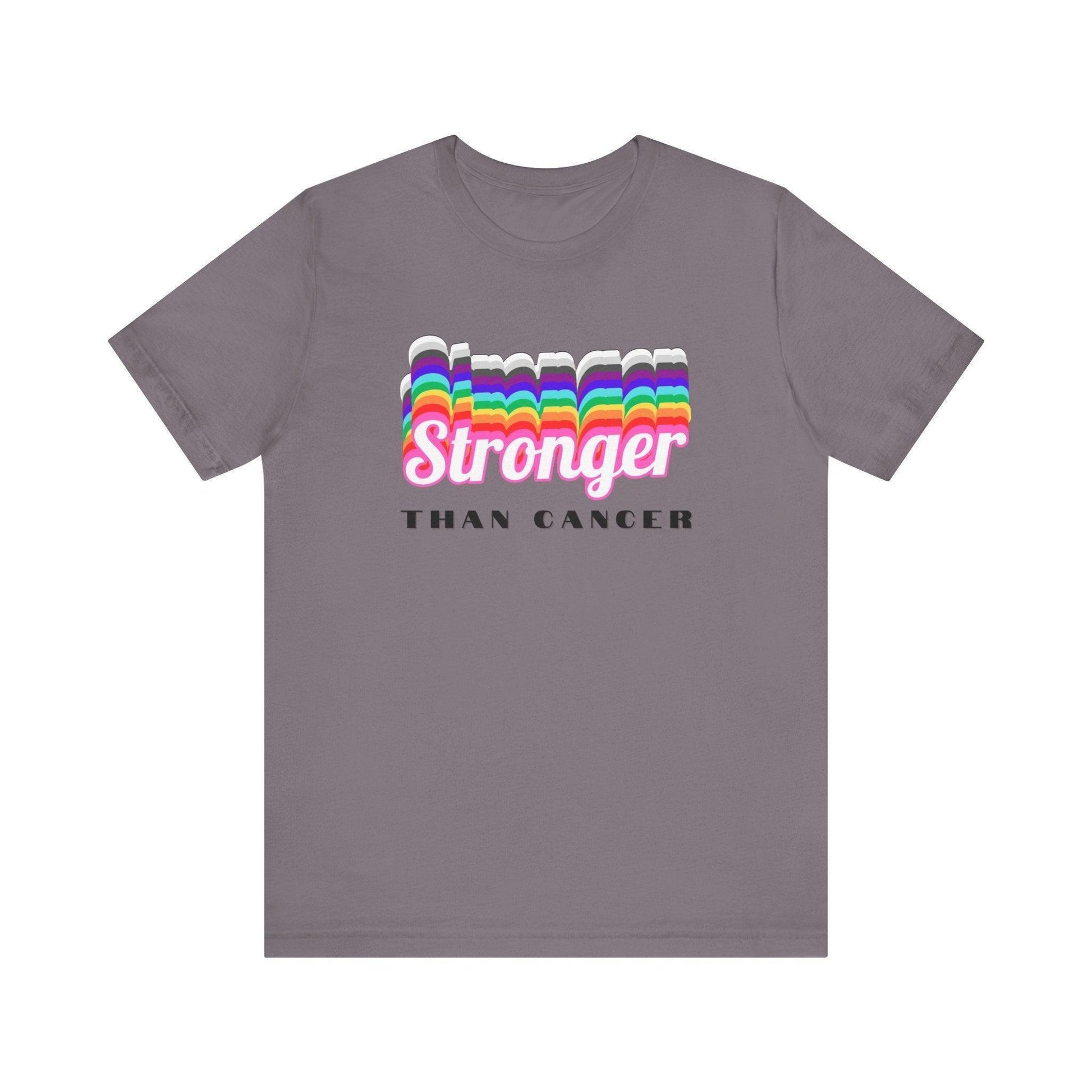 💪 Stronger Than Cancer 🎗️ Unisex Jersey Tee ✨ Show your support, wear your strength. - Whippie's