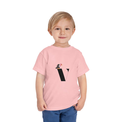 Alphabet Adventures: Letter V - Vulture Toddler T-shirt - Whippie's