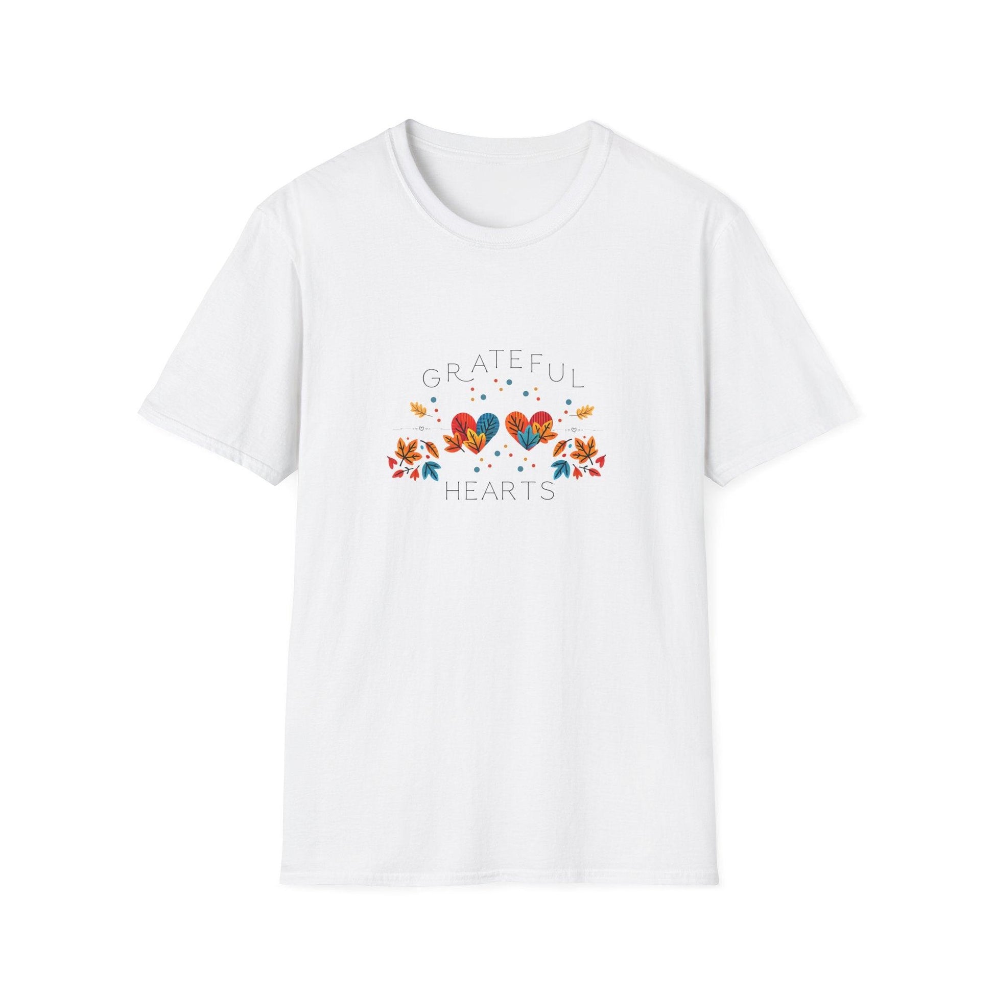 Grateful Hearts - A Family Affair 🧡💛❤️ - Two Hearts - Unisex T-Shirt - Whippie's