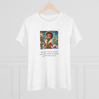Caroler - Christmas Cheer - BH Boy - Women's Tee - Whippie's