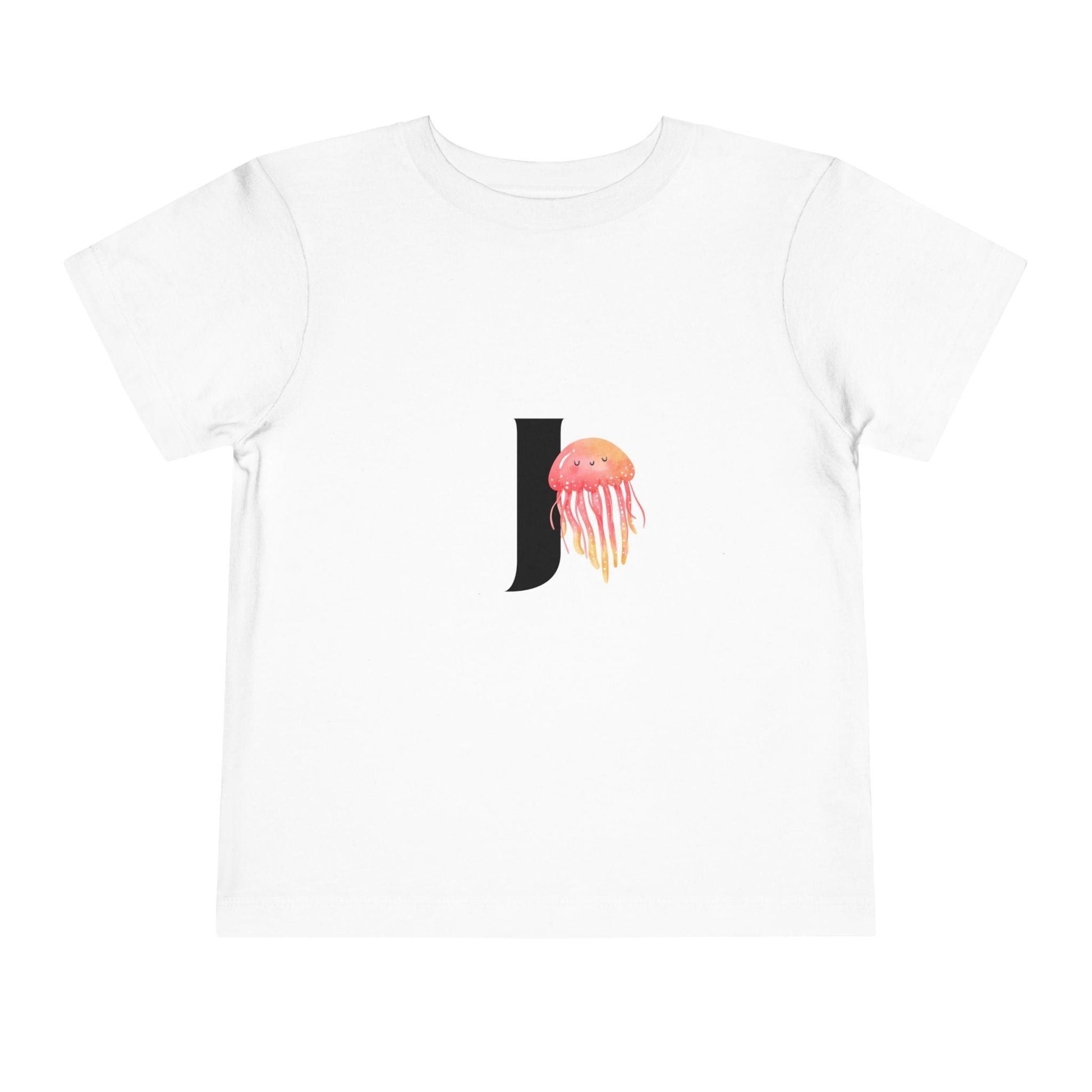 Alphabet Adventures: Letter J - Jellyfish Toddler T-shirt - Whippie's
