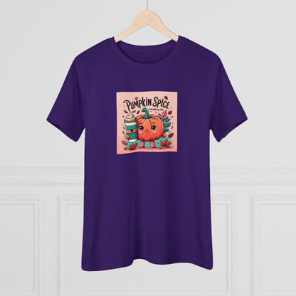 Cute Pumpkin: Pumpkin Spice and Everything Nice - Women's Softstyle Tee - Whippie's