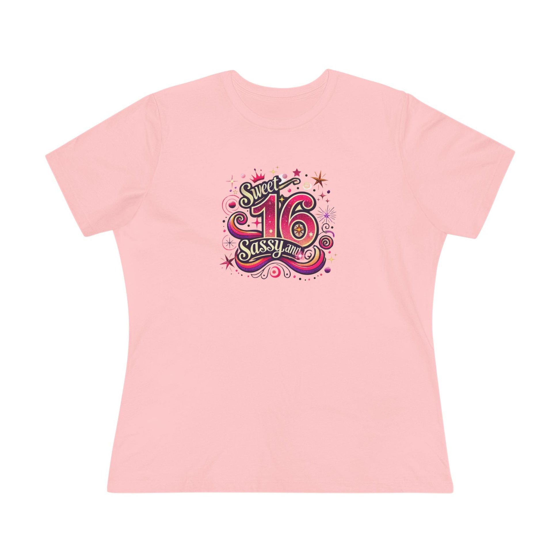 Sweet, Sassy, and 16 - Celebrate in Style! 🎉 - Women's Softstyle Tee - Whippie's