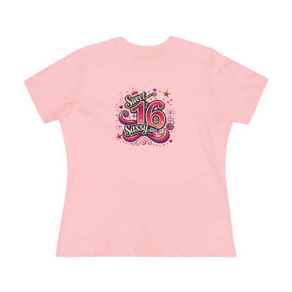 Sweet, Sassy, and 16 - Celebrate in Style! 🎉 - Women's Softstyle Tee - Whippie's