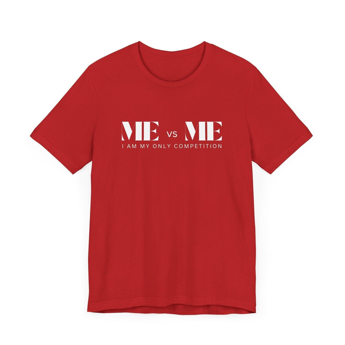 🔥 ME vs ME, I am my Only Competition 💪 Unisex Jersey Tee ✨ Challenge yourself, conquer your goals! - Whippie's