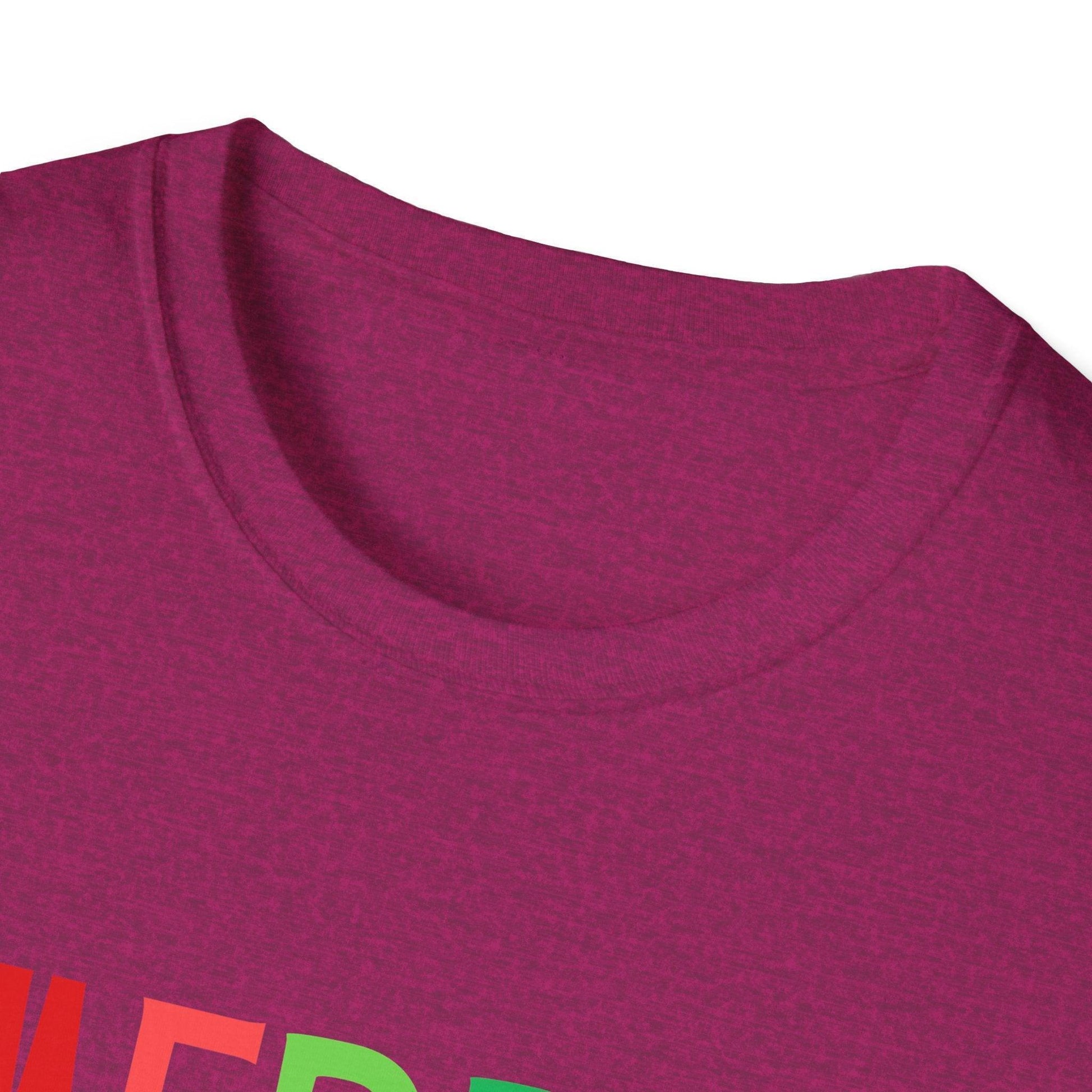 Merry and Bright Unisex Tee 🌈✨ - Whippie's