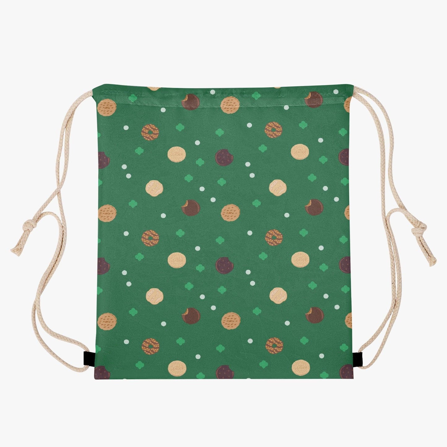 Girl Scout Cookie Drawstring Backpack - 🍪 Carry Your Cookies with Confidence and Style! 🍪 - Whippie's