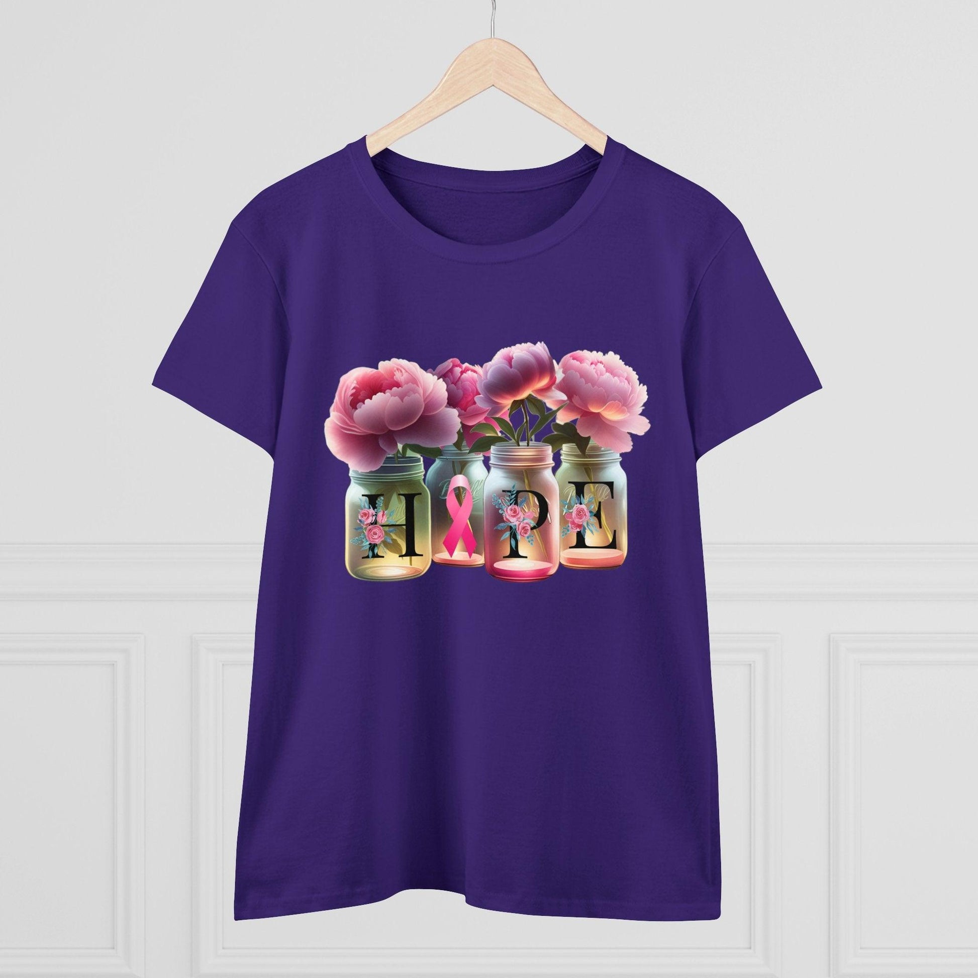 🌸 HOPE 🎀 Women's Tee 💖 A symbol of strength and resilience. - Whippie's