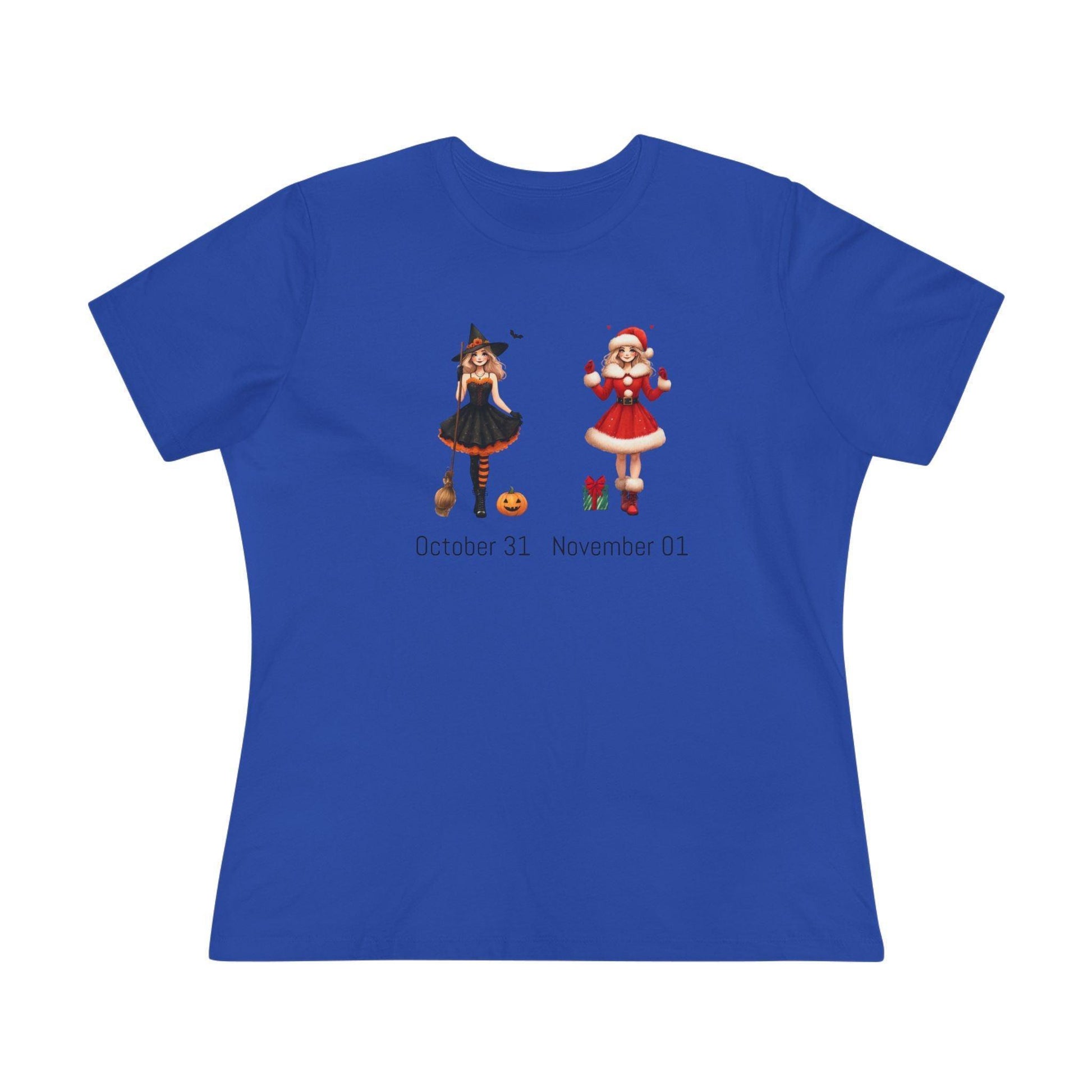 From Halloween to Holidays Women's Softstyle Tee 🎄🎃 - Whippie's