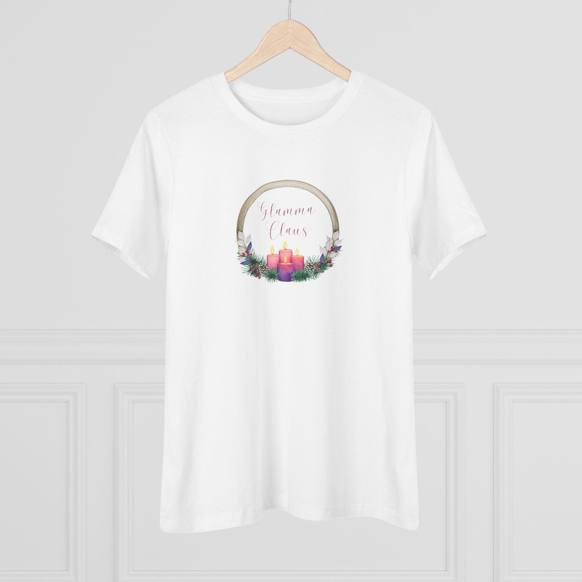 Glamma Claus - Christmas Cheer! 🤶🎄 - Women's Softstyle Tee - Whippie's