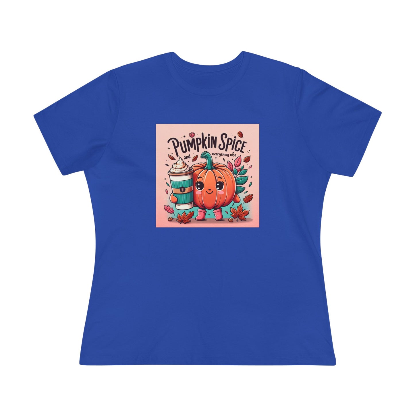 Cute Pumpkin Tee: Pumpkin Spice and Everything Nice
