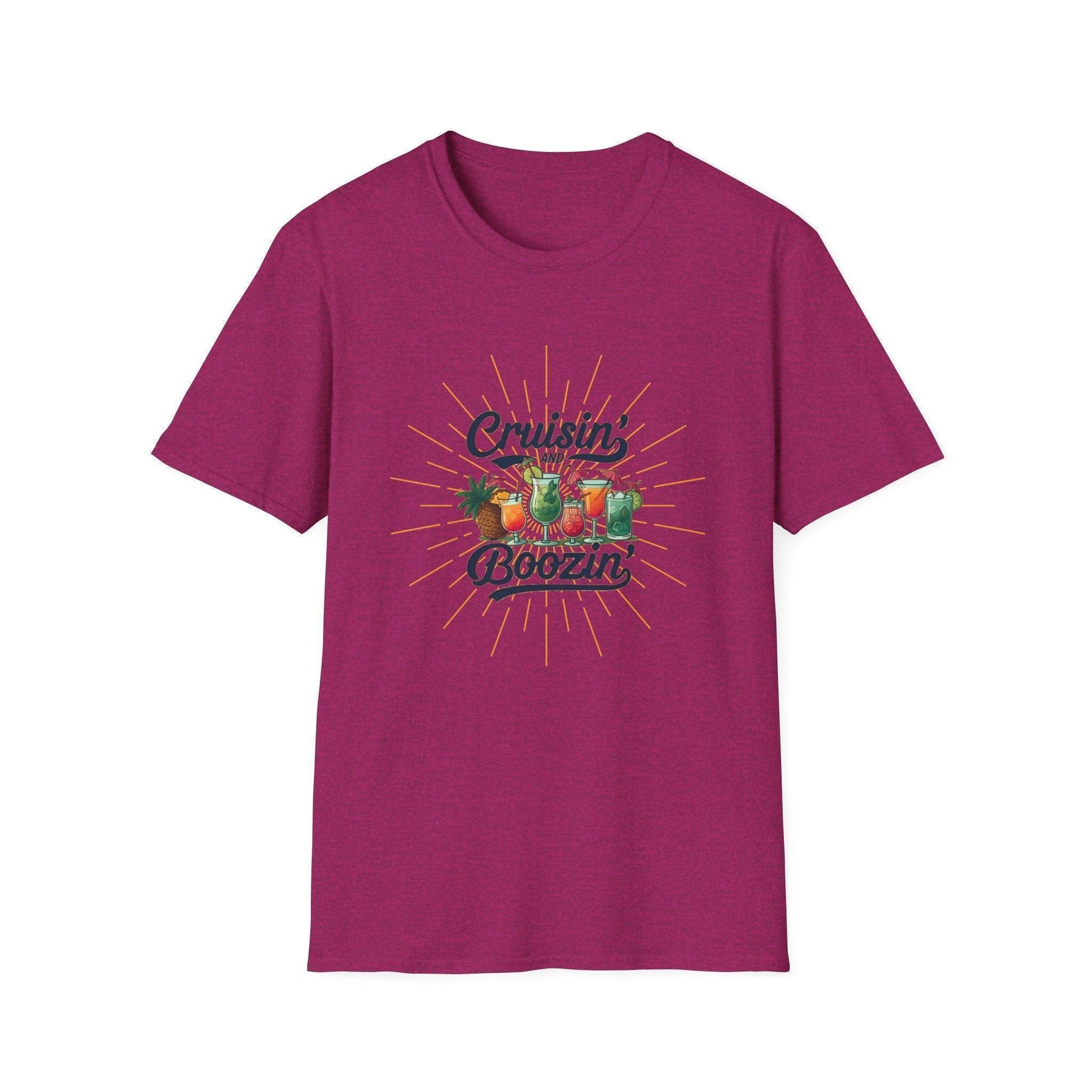 Cruisin' and Boozin Unisex Tee 🛳️🍹 - Whippie's