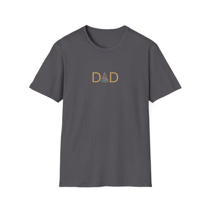 DAD 🎄 - Golden Christmas Dad! ✨🎁- Mens Softstyle T-shirt - Whippie's